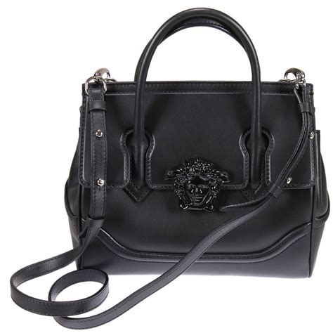 versace handtasche damen photo|Versace black and white purses.